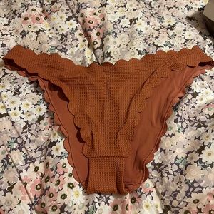 Burnt orange bikini bottom